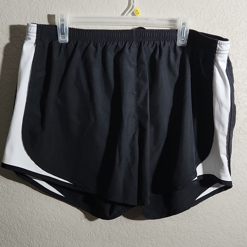 Joe's Usa Shorts Womens Size XXL Black White Running Athletic